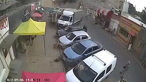 Rusijos smūgis Kostiantynivkos centriniam turgui