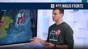 &bdquo;Kas naujo fronte&ldquo;: pragai&scaron;tingas rusų puolimas Rytų Ukrainoje ir bręstanti Izraelio invazija į Gazą