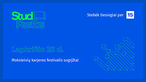 Didžiausias Lietuvoje karjeros festivalis „Studfestas“