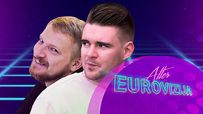 „Alter(Eurovizija)“: komikai kirto nemokantiems anglų, bet priedainį mielai užtraukė