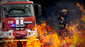 Ugniagesiai skambina pavojaus varpais: ženkliai padaugėjo gaisrų – kaip elgtis aptikus gaisrą ir kas gresia už pažeidimus?