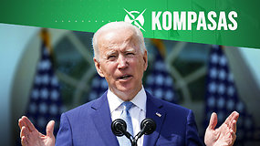 Kompasas: kaip po šimto J.Bideno dienų keičiasi Amerika?