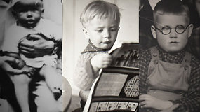 Ar pažinsite garsius Lietuvos tėčius pagal jų ir atžalų vaikystės nuotraukas?