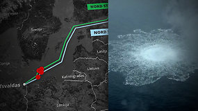 „Nord Stream“ dujotiekių sprogimai – kodėl poveikis aplinkai kelia nerimą?
