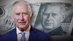 Naujas karalius – nauji banknotai: kaip atrodys nauji Didžiosios Britanijos pinigai?