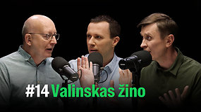 VALINSKAS ŽINO: apie „Auksinių svogūnų“ skandalą, Vilniaus reklamą, švietimo ministrą ir rinkimus