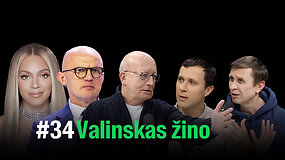 VALINSKAS ŽINO: apie Žemaitaičio įtraukųjį ugdymą, Grenlandiją, Neries gilinimą ir TV skandalus