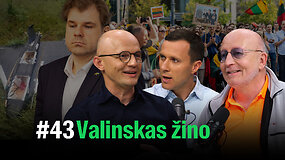VALINSKAS ŽINO: apie rusi&scaron;ką droną, Barto&scaron;evičiaus teismą, narkotikus mokyklose ir Palucko likimą