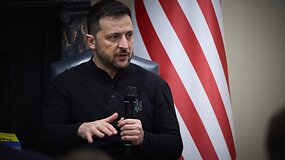 Volodymyras Zelenskis: &bdquo;Mums reikia sąžiningos taikos&ldquo;