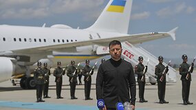 Volodymyras Zelenskis Turkijoje: &bdquo;Nes visi žinome, kas Rusijoje priima sprendimus&ldquo;