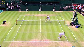 Andy Murray pelnė gražiausią Vimbldono 9-os dienos ta&scaron;ką