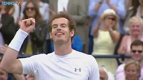 Londono turnyro finale A.Murray su varžovu susitvarkė per 64 minutes