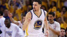 Klay Thompson pelnė 34 ta&scaron;kus antrose NBA finalo rungtynėse 