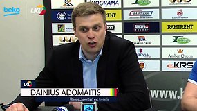 BEKO-LKL rungtynių komentarai: Klaipėdos „Neptūnas“ - Utenos „Juventus“ 