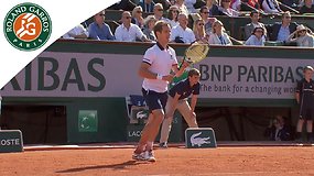 Gražiausi 7-os Roland Garros dienos taškai