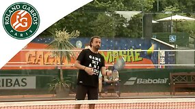 Padelio tenisas Roland Garros &scaron;ventėje