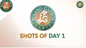 Roland Garros pirmos dienos gražiausių ta&scaron;kų Top 3
