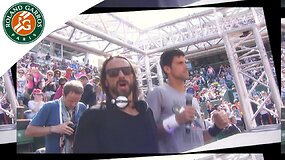 Roland Garros vaikų diena su Bobu Sinclaru ir Novaku Džokovičiumi