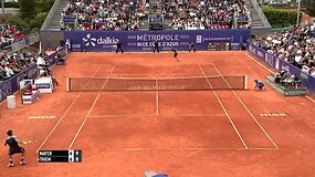 Dominicas Thiemas po atkaklaus mū&scaron;io tapo Nicos turnyro čempionu