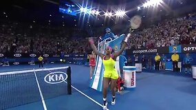 Pergalingas Serenos Williams ta&scaron;kas finale