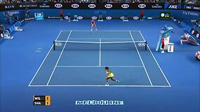 Gražus Marijos &Scaron;arapovos ta&scaron;kas Australian Open finale