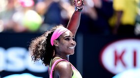Pergalingas ta&scaron;kas: Serena Williams