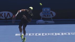 Rogerio Federerio treniruotė "Australian Open"   