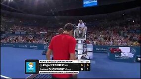 Absoliuti klasė: Rogeris Federeris į pusfinalį i&scaron;kopė per 40 minučių