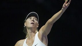 Marija &Scaron;arapova triu&scaron;kinančiai žengė į Brisbeno turnyro ketvirtfinalį