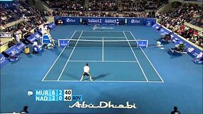 Andy Murray sutriu&scaron;kino Rafaelį Nadalį ir pateko į finalą Abu Dabyje