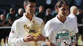 Nuostabiame Vimbldono finale Novakas Džokovičius nugalėjo Rogerį Federerį  Skaitykite daugiau: http://www.15min.lt/deuce/galerija/nuostabiame-vimbldono-finale-novakas-dzokovicius-nugalejo-rogeri-federeri-53943#ixzz3Llpl9rJC  Follow us: @15minlt on Twitter 