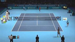 Rogerio Federerio gražus kirtis akistatoje su Andy Murray