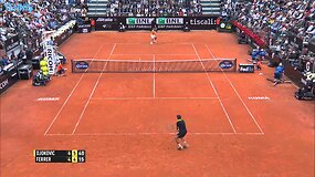 Romos pusfinalio i&scaron;traukos