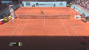 Gražus Marino Čiličiaus ta&scaron;kas Madride