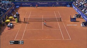Puikus Fabio Fogninio ta&scaron;kas mače su Rafaeliu Nadaliu