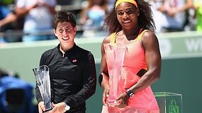 Serena Williams a&scaron;tuntą kartą tapo Majamio čempione