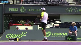 Gražus Carloso Berlocqo ta&scaron;kas Majamyje