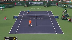 Novakas Džokovičius nugalėjo Rogerį Federerį ir pasiek naują žymą karjeroje