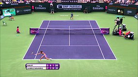 Simonos Halep gražus taškas Indian Velse