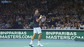 Gražiausi Paryžiaus BNP Paribas Masters turnyro taškai