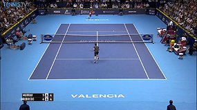 Tommy Robredo gražus taškas Valensijos finale