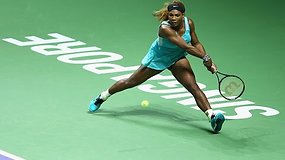 Serena Williams iškovojo antrą pergalę Singapūre