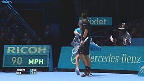 Novako Džokovičiaus gražus ta&scaron;kas World Tour Finals turnyre