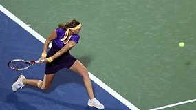 Sara Errani, Petra Kvitova, Caroline Wozniacki, Roberta Vinči – Dubajaus turnyro pusfinalyje