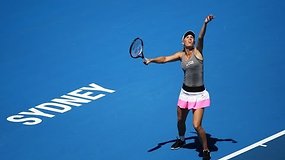 "Apia International Sydney" pirmos dienos moterų varžybų apžvalga