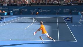 Marcosas Baghdatis - Florianas Mayeris 6:4, 6:4 (visas mačas)