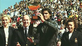 Novakas Džokovičius ir Rafaelis Nadalis siekia istorinių pergalių „Roland Garros“ turnyre 