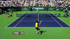Kar&scaron;tas Nicolaso Almagro ta&scaron;kas &bdquo;BNP Paribas Open&ldquo; tunryre
