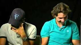 Rogeris Federeris ir Rafaelis Nadalis reklamuoja labdaros turnyrus