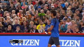 Fernando Verdasco gražus ta&scaron;kas mače su Rafaeliu Nadaliu